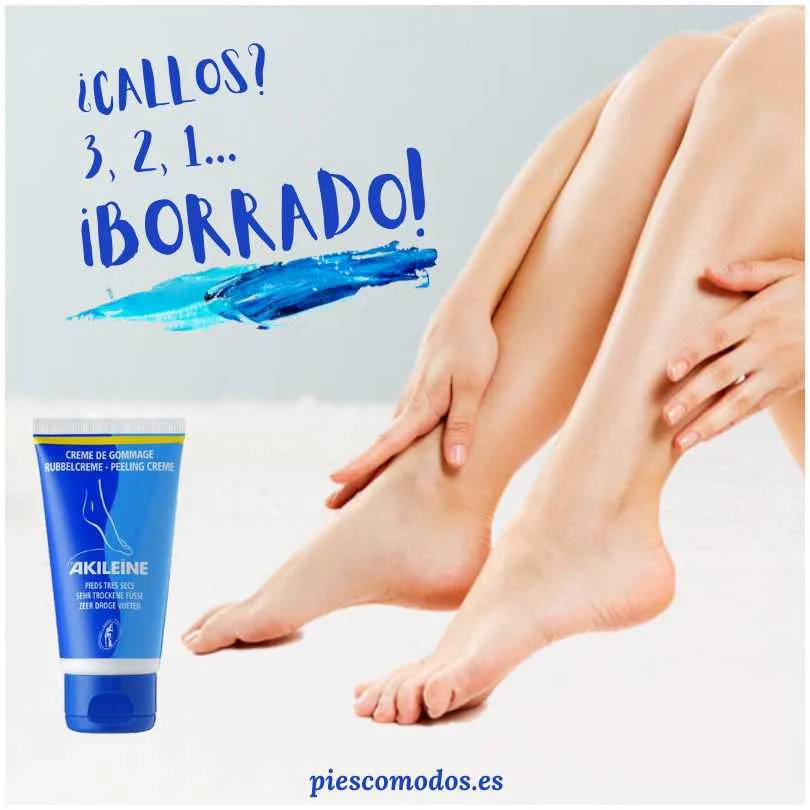 Exfoliating cream anti-calluses for feet