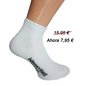 calcetin blanco