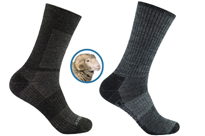 calcetines Merino Coolmesh II y Merino Stride